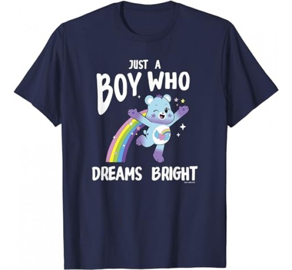 Care Bears Dream Bright Bear Just A Boy Who Dreams Bright T-Shirt Care Bears Dream Bright Bear Just A Boy Who Dreams Bright T-Shirt